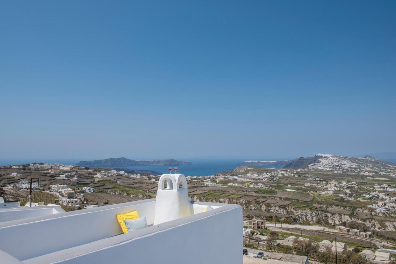 Villa Santorini 180 Degrees Pýrgos Exterior foto
