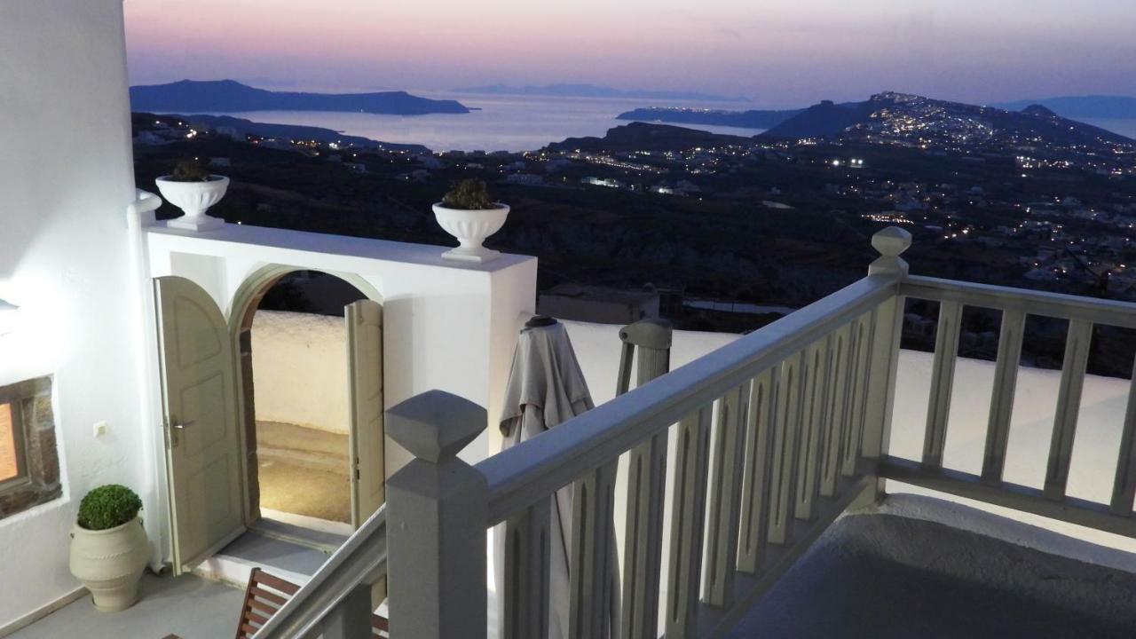 Villa Santorini 180 Degrees Pýrgos Exterior foto